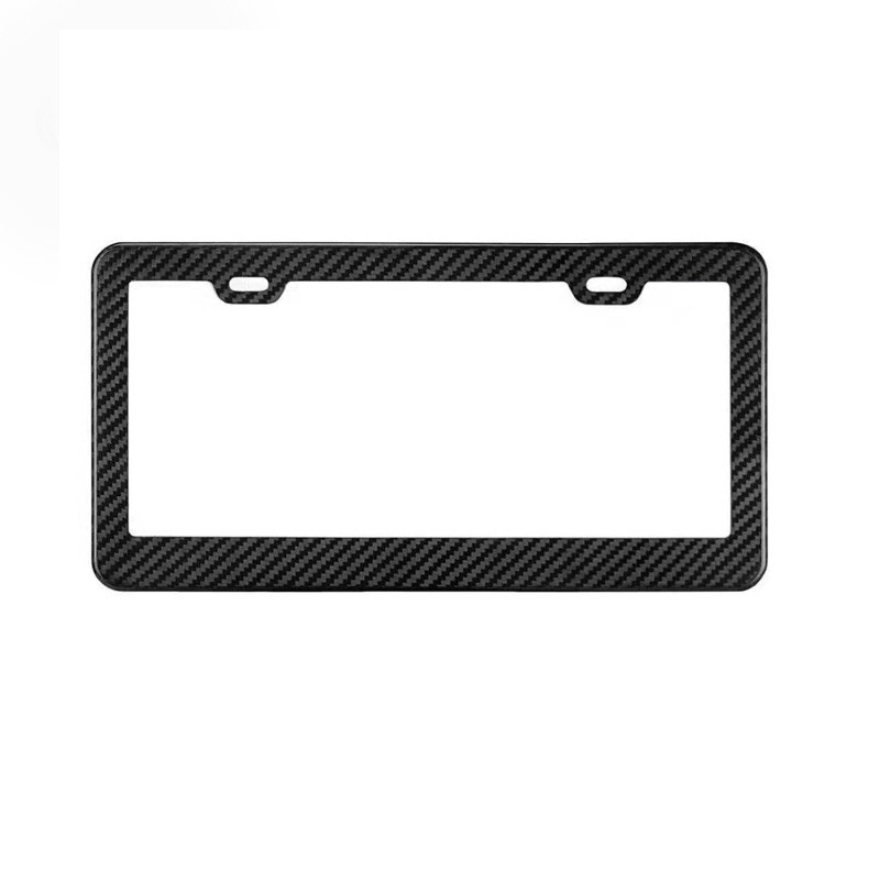 Carbon Fiber Car License Plate Frame3