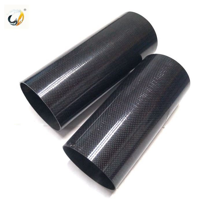 Customized Car Exhaust Muffler Carbon Fiber Tube