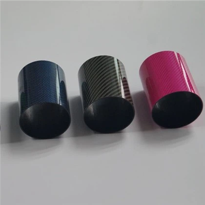 Zlata žična cev iz ogljikovih vlaken po meri